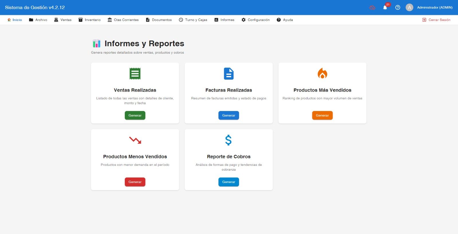 Informes y Estadísticas
